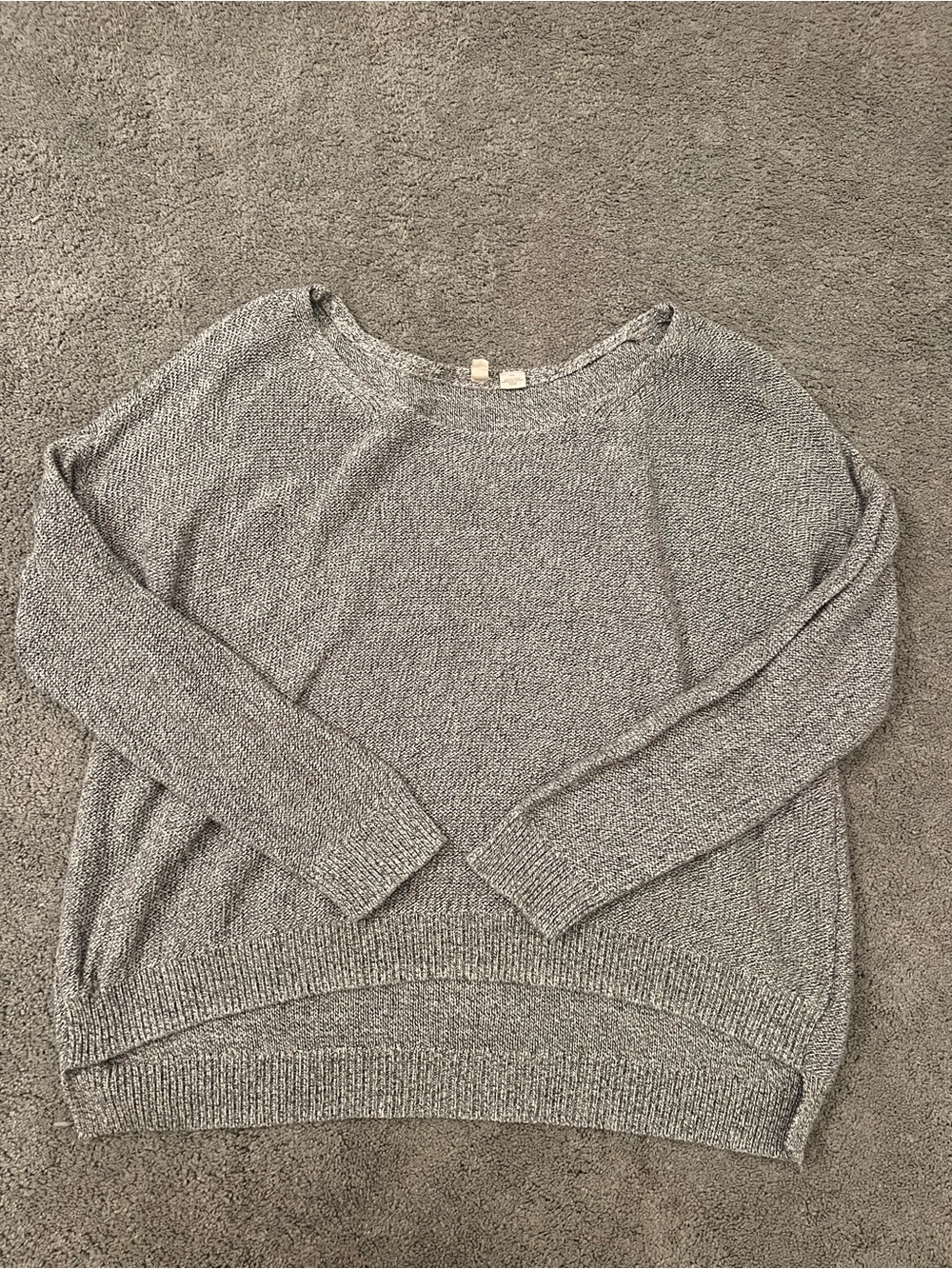 Anthropology scoop neck sweater